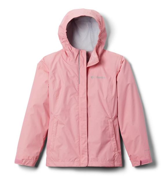 Columbia Arcadia Waterproof Jacket Girls Pink USA (US2285158)